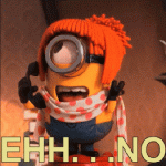 No Way Minions GIF.gif