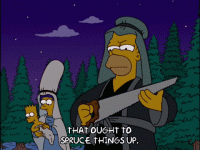 Talking Episode 9 GIF by The Simpsons.gif