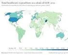 Healthcare expenditure, as a % of GDP, Around The World : r ... Healthcare expenditure, as a % of GDP, Around The World : r ...