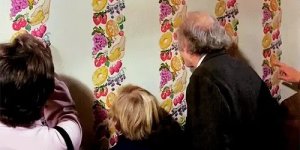 Lickable wallpaper from Charlie and the Chocolate Factory 