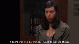 april ludgate not do things.gif