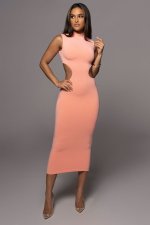 Peach Til Sunrise Midi Dress Pink5.jpg