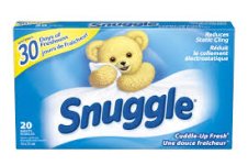 Amazon.com: SNUGGLES Fabric Softener Dryer Sheets 20 CT Cuddle-UP Fresh :  Health & Household